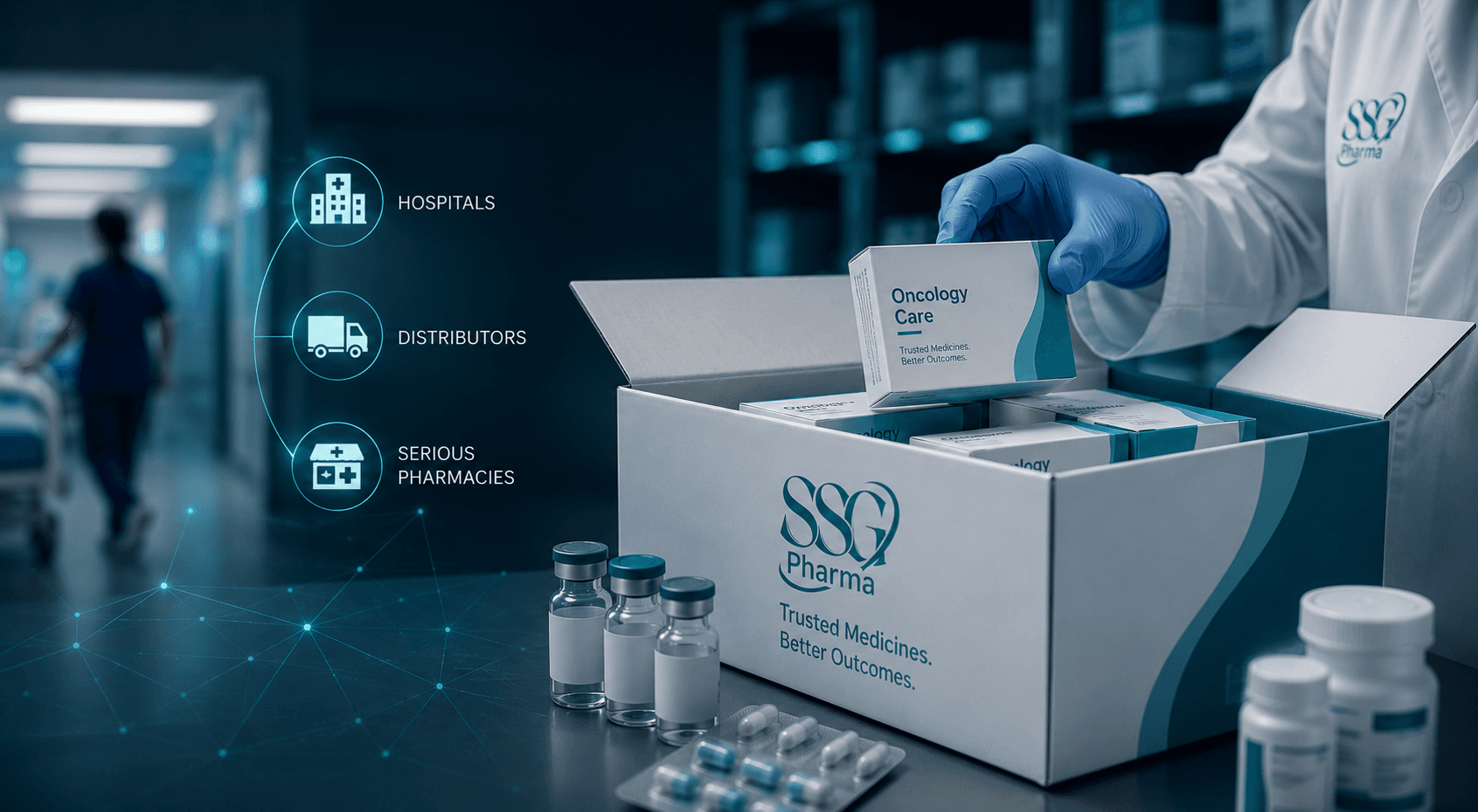 Healthcare procurement and pharmacy coordination