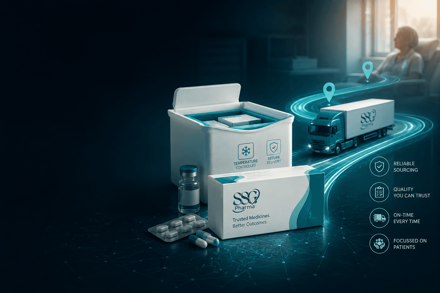 Licensed pharmaceutical wholesale — quality medicines and supply chain